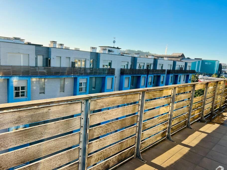 Ferienwohnung Luminoso Atico Con Terraza Santander Exterior foto
